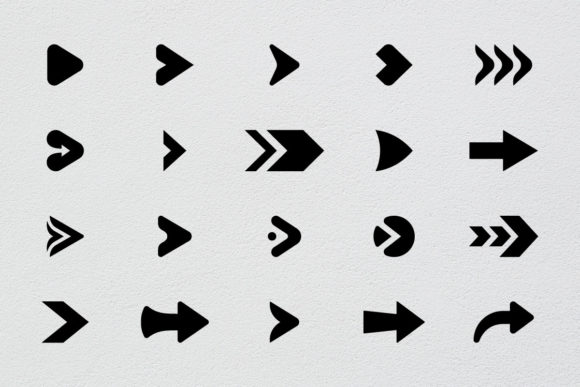 Arrow Graphics and Icons for Local Business Branding