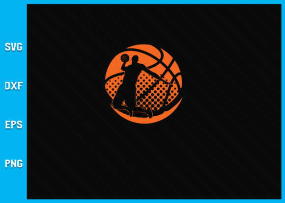 Basketball DAD Vector File SVG