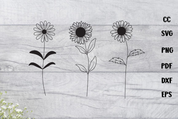 Flower Svg: Graphics for Freebies and Digital Selling