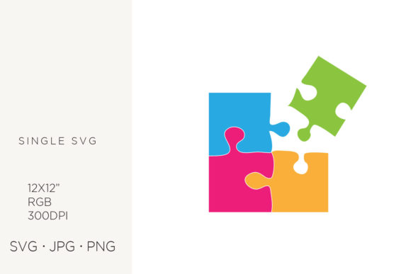 Jigsaw Puzzl SVG, Logo, Icon: Graphics & Icons for Brand Cohesion
