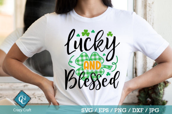 Lucky and Blessed Svg Graphics